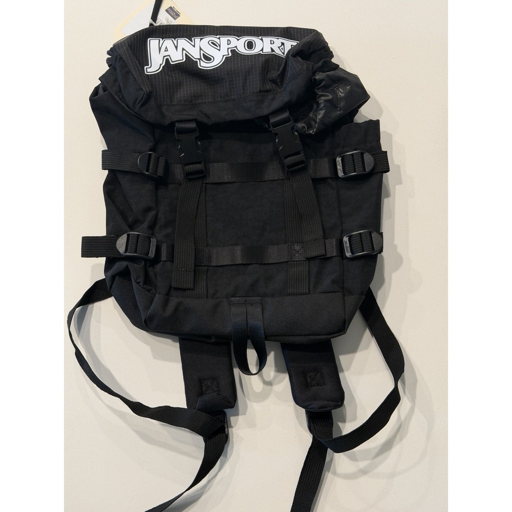 JanSport Mini Skip Pack Backpack Black JS0A85VS NWT